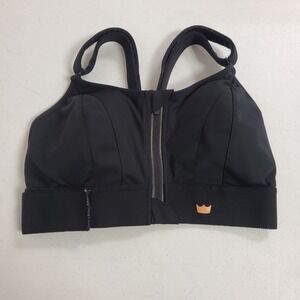 Shefit Womens Ultimate Adjustable Sports Bra Size XS Black Workout Gym Running